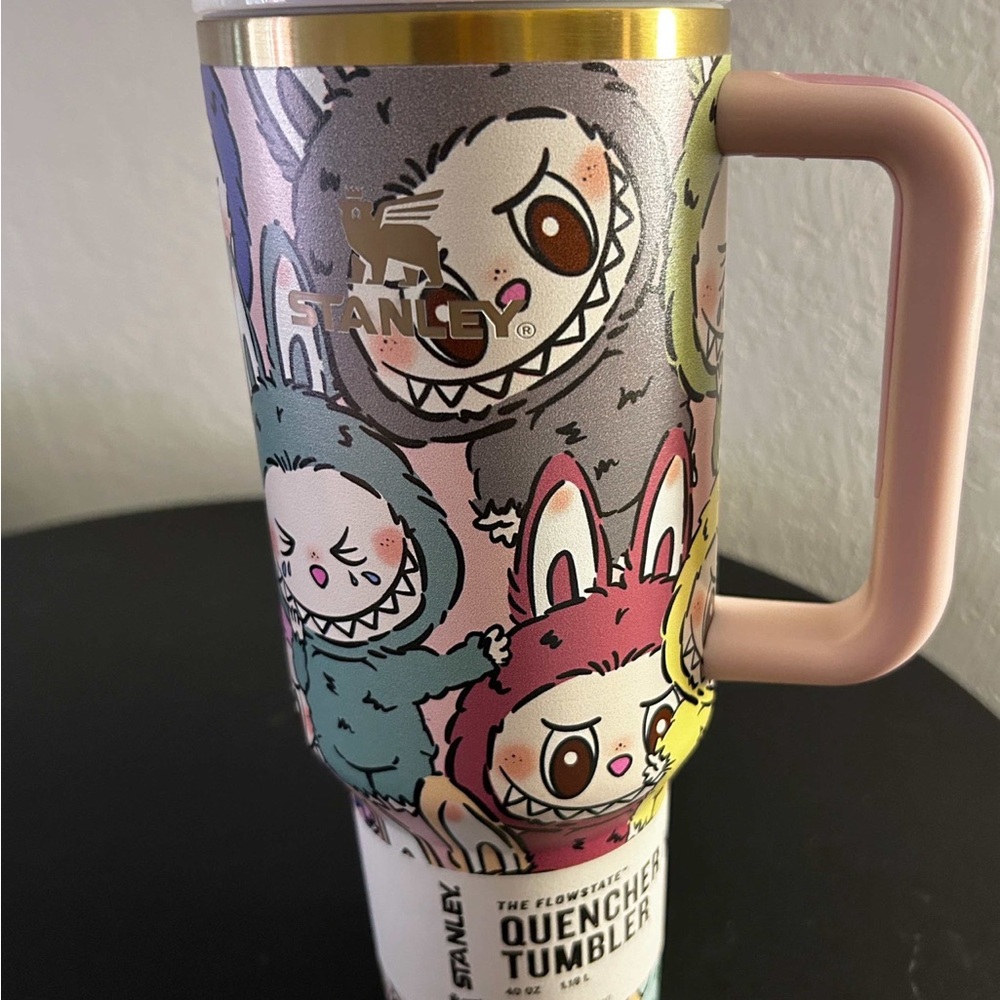 Stanley Tumbler with Playful Cartoon Design